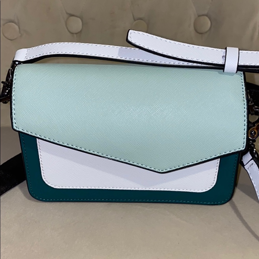 Multi green color crossbody